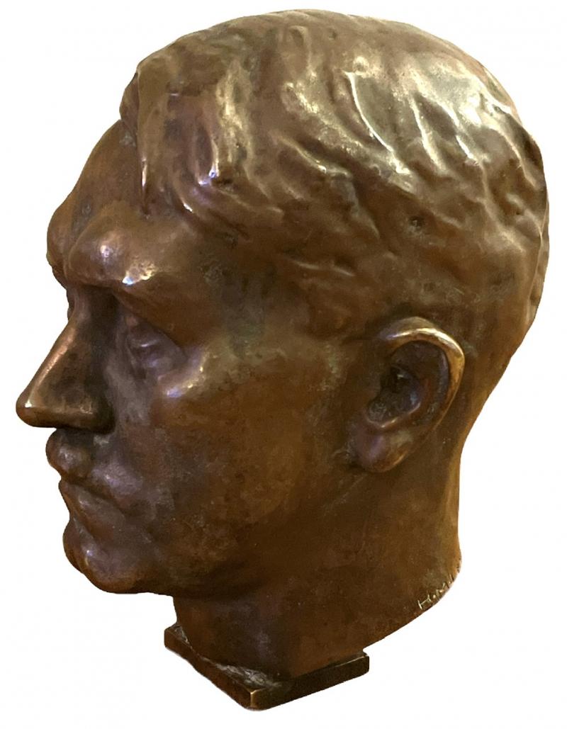 Bronze Bust Adolf Hitler