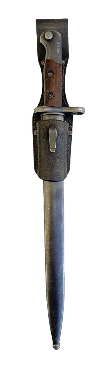 MP34 Bayonet with Leather Frog