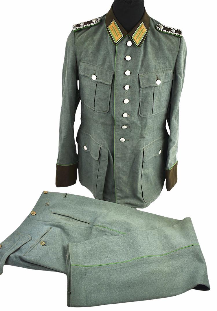 Third Reich Ordnungspolizei Tunic and Trousers