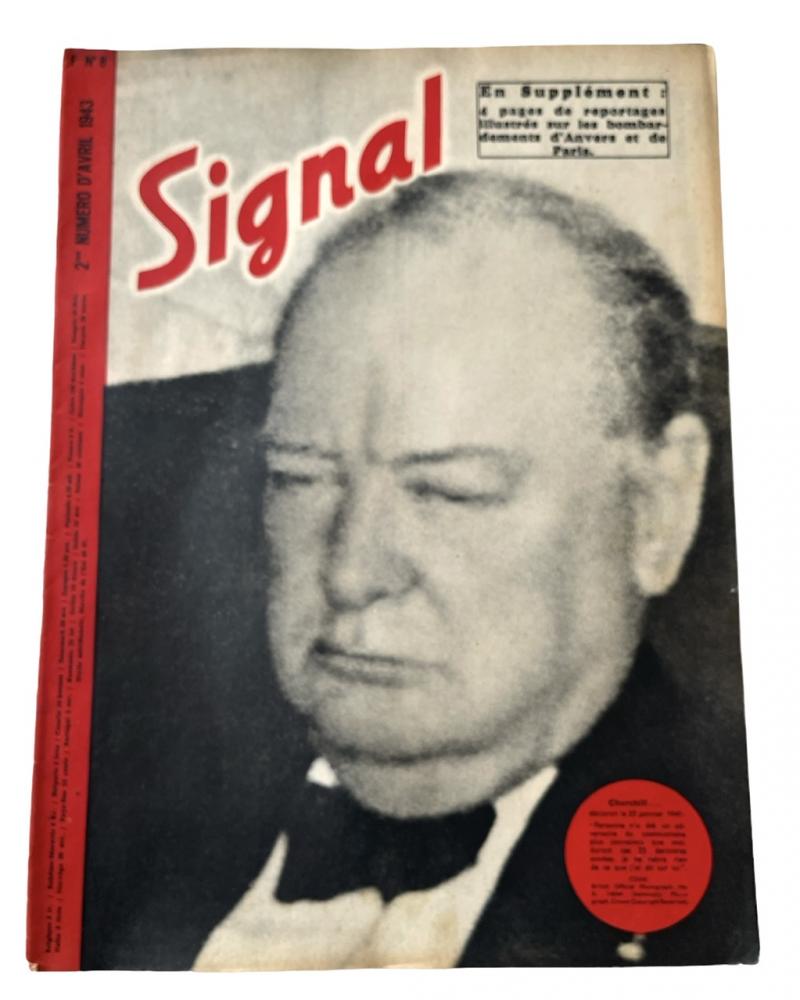 Signal Magazine with Winston Churchill