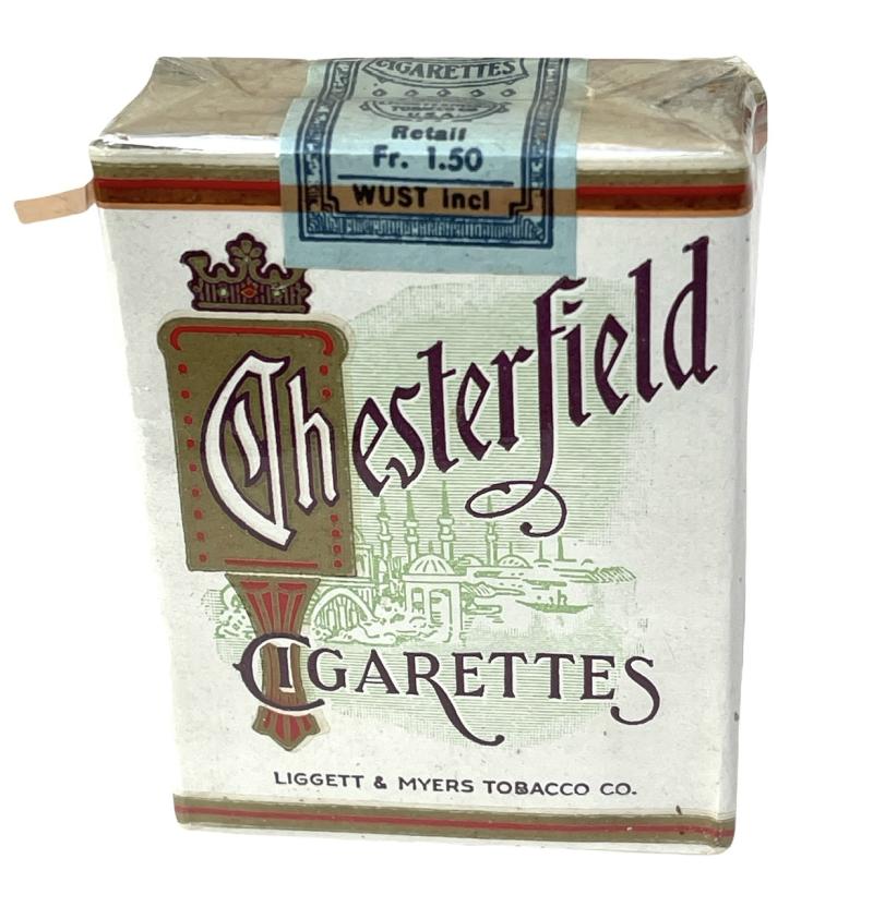 US WW2 Chesterfield Cigarettes