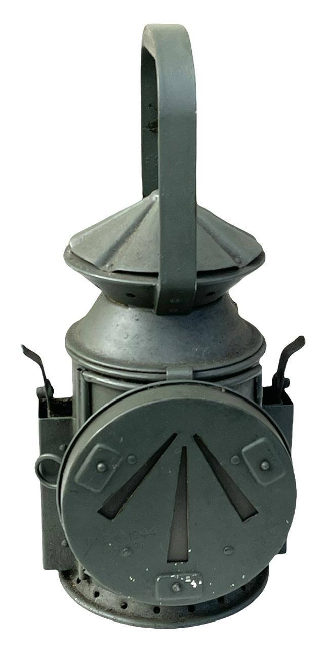 British WW2 signalling oil lamp.