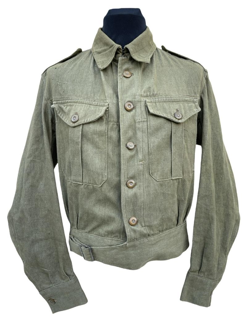 British WW2 Denim Battle Dress tunic