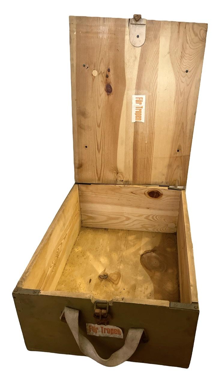 Wehrmacht wooden Tropical Ammunition Case
