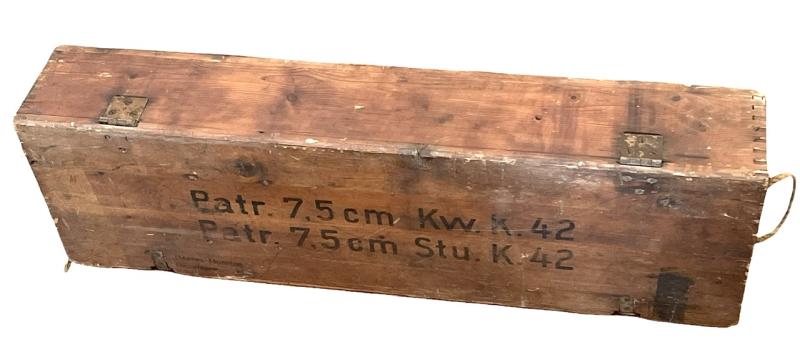 Wehrmacht Ammunition Box 7,5 cm K.w.K. 42