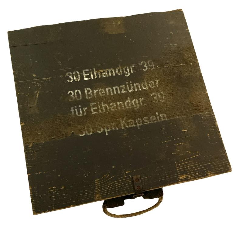 Wehrmacht woonden Egg 39 Grenade Case