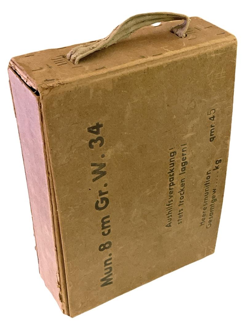 Wehrmacht Clipboard Ammunition Box 8cm Gr. 34