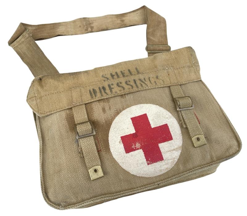 British WW2 Medic Bandage Pouch (Shell Dressings)