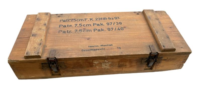 Wehrmacht 7,5cm PAK 97/38 Ammunition Case