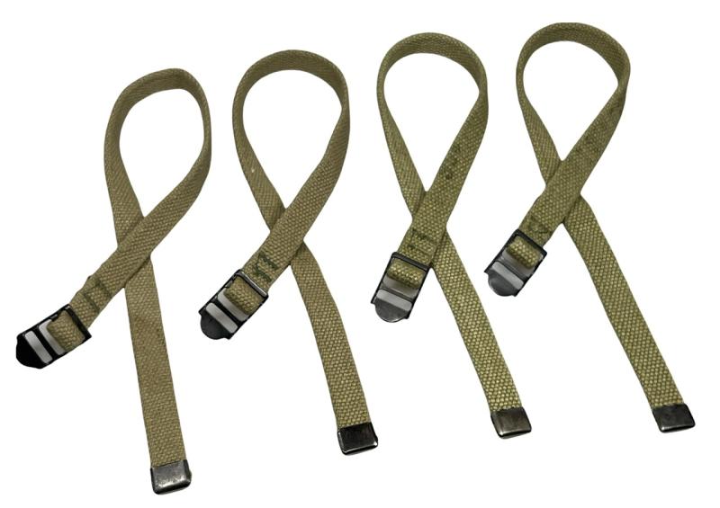 4 US WW2 Equipment Straps