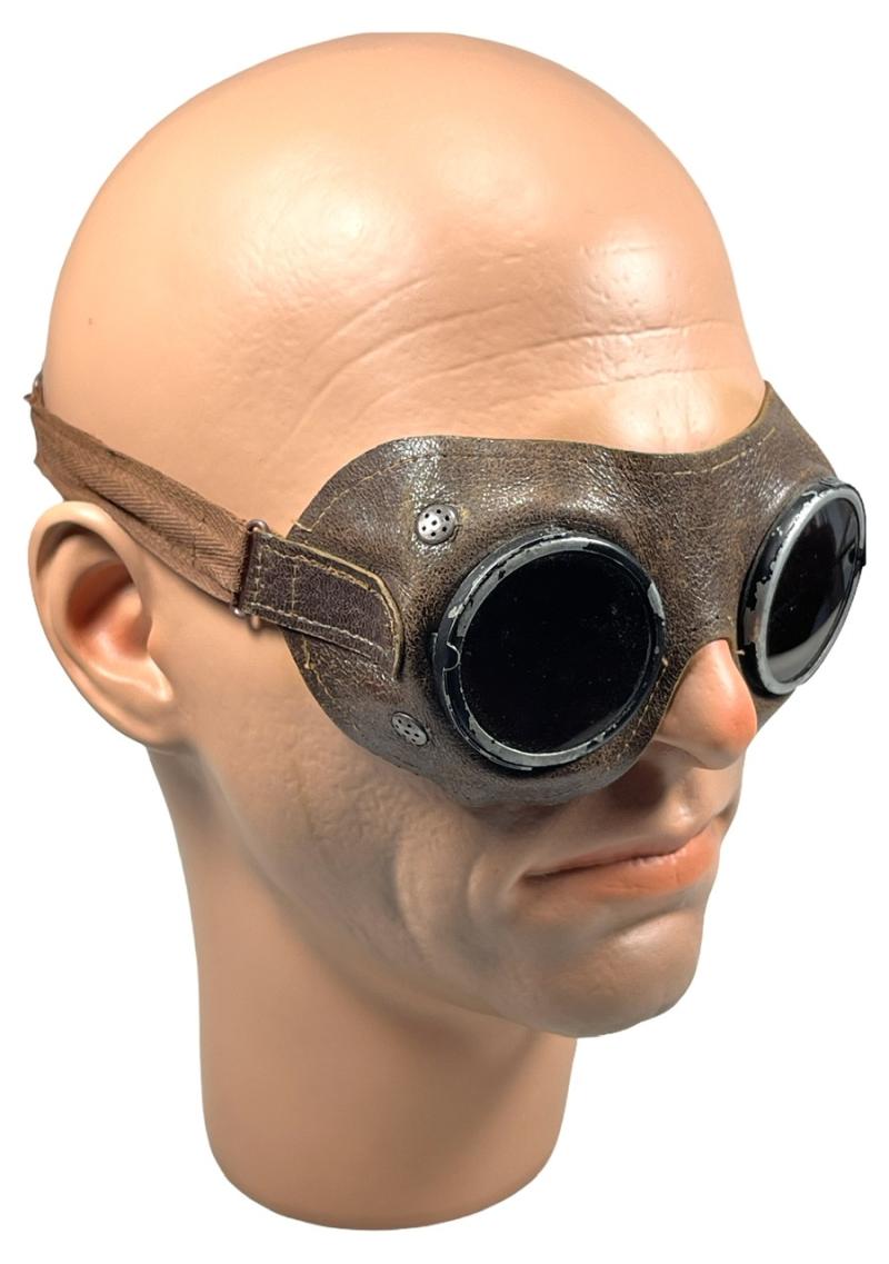 Wehrmacht leather Dust Goggles
