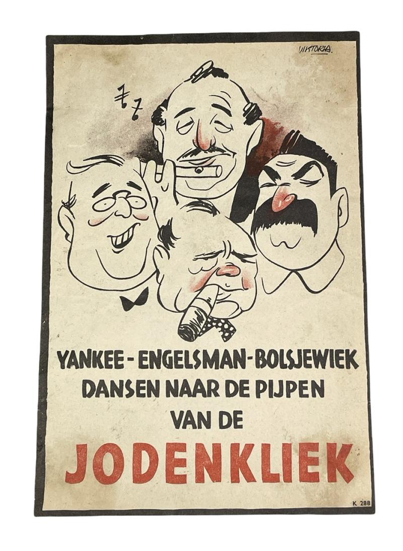 Big size German Propaganda Flyer