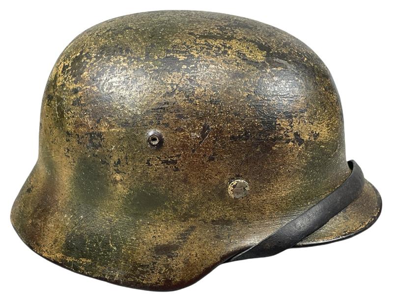 Wehrmacht M35 Normandie Camo Helmet