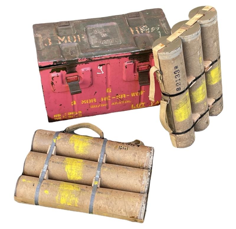 Canadian 3 Inch Mortar Grenade transport Case
