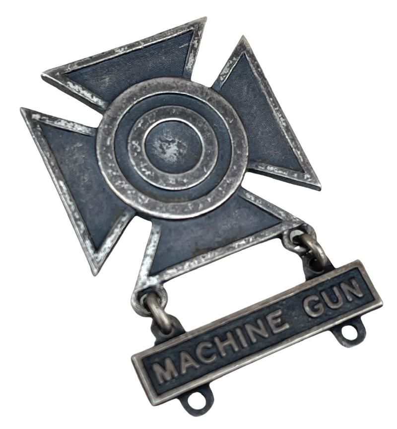 US WW2 Machinegun Marksman Badge