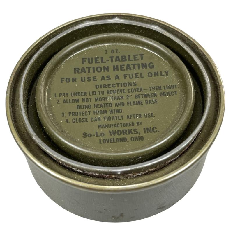 US WW2 Fuel Tablet for Ration Heating
