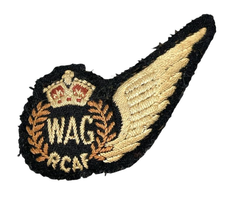 WWII Canadian-Made Royal Air Force (RAF) Wireless Air Gunner Wing for Battle Dress