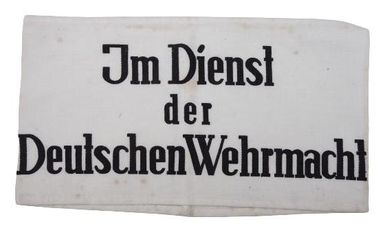 Im Dienst der Wehrmacht Armband