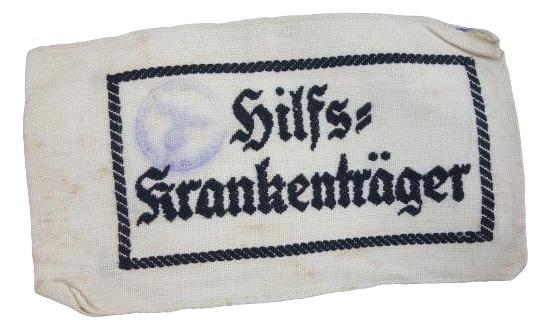 Wehrmacht Hilfs-Krankenträger Armband