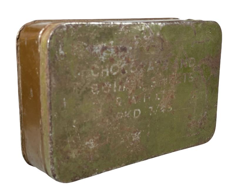 British WW2 metal Field Ration can