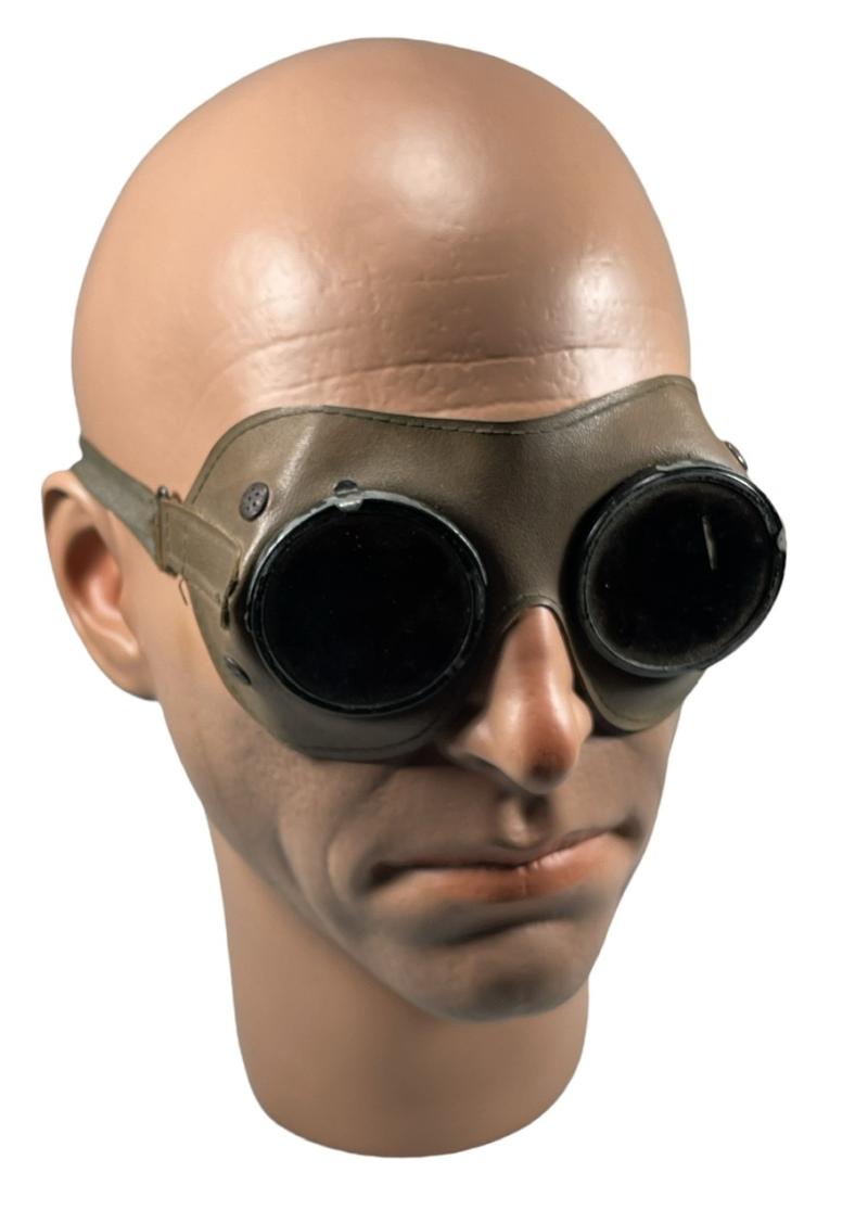 Wehrmacht leather Dust Goggles