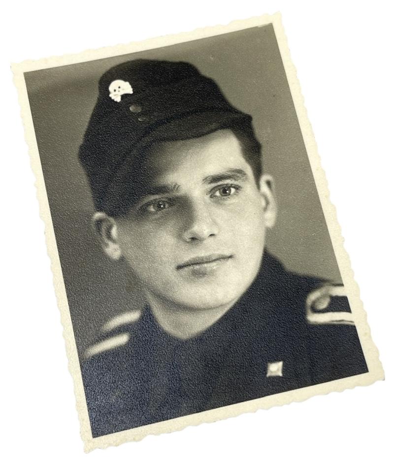 Photograph WaffenSS Panzer NCO