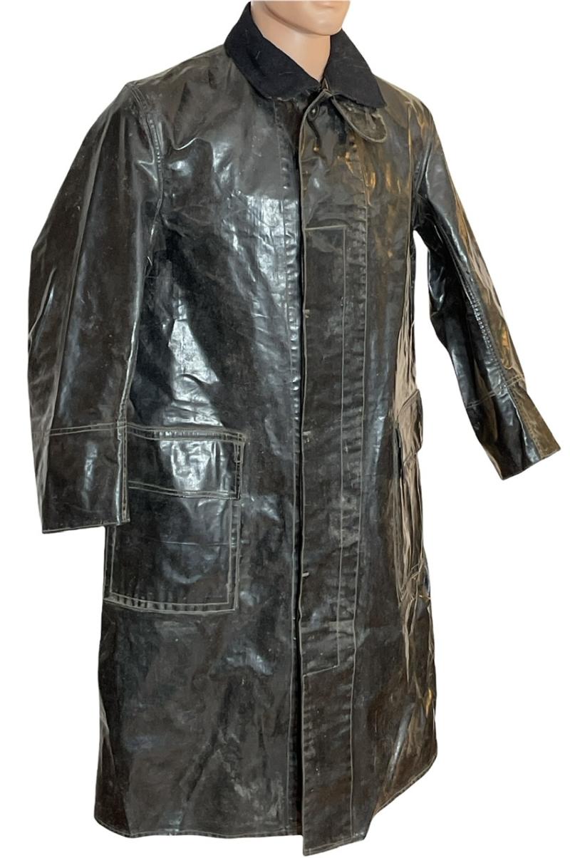 British WW2 Royal Navy Oil Skin Coat