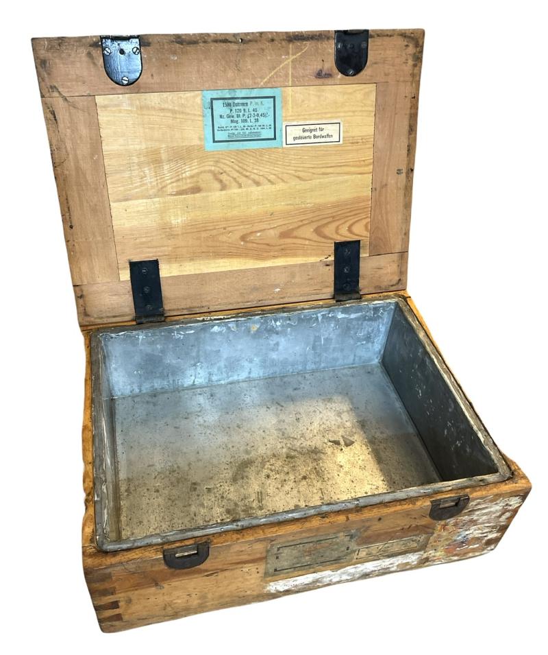 Wehrmacht wooden ammunition Case