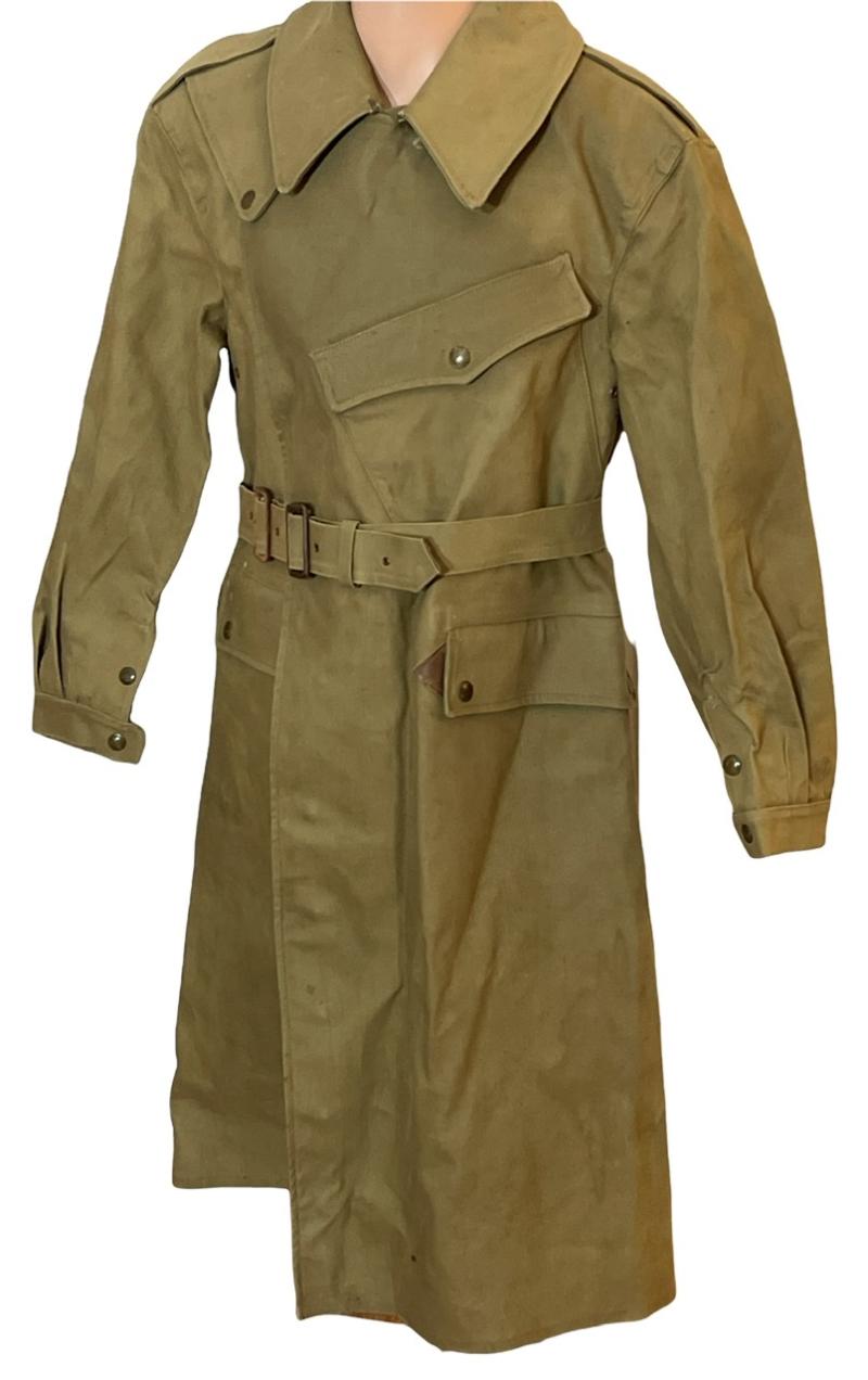 British WW2 Displatch Rider Coat