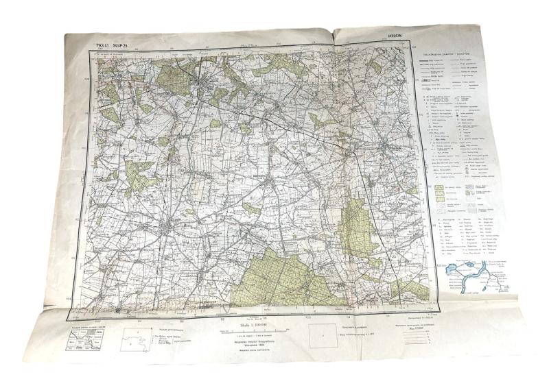 Polish WW2 Roadmap 1934 Wehrmacht Used