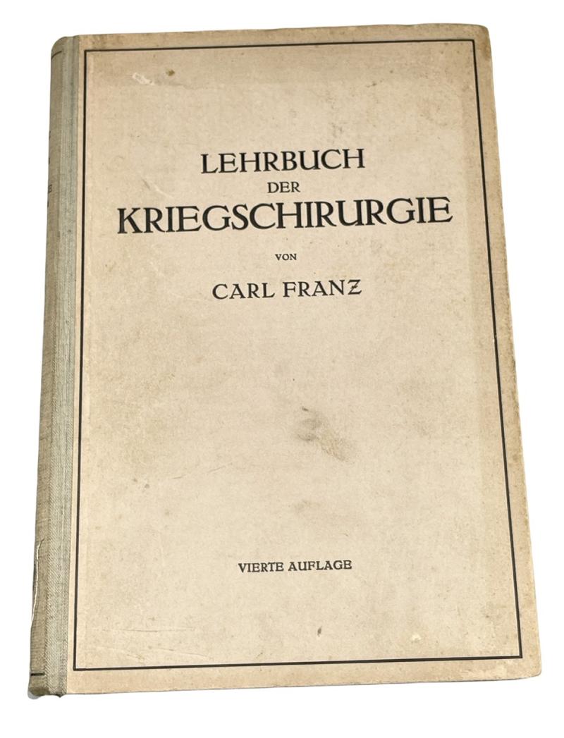 Wehrmacht Surgical Training Book