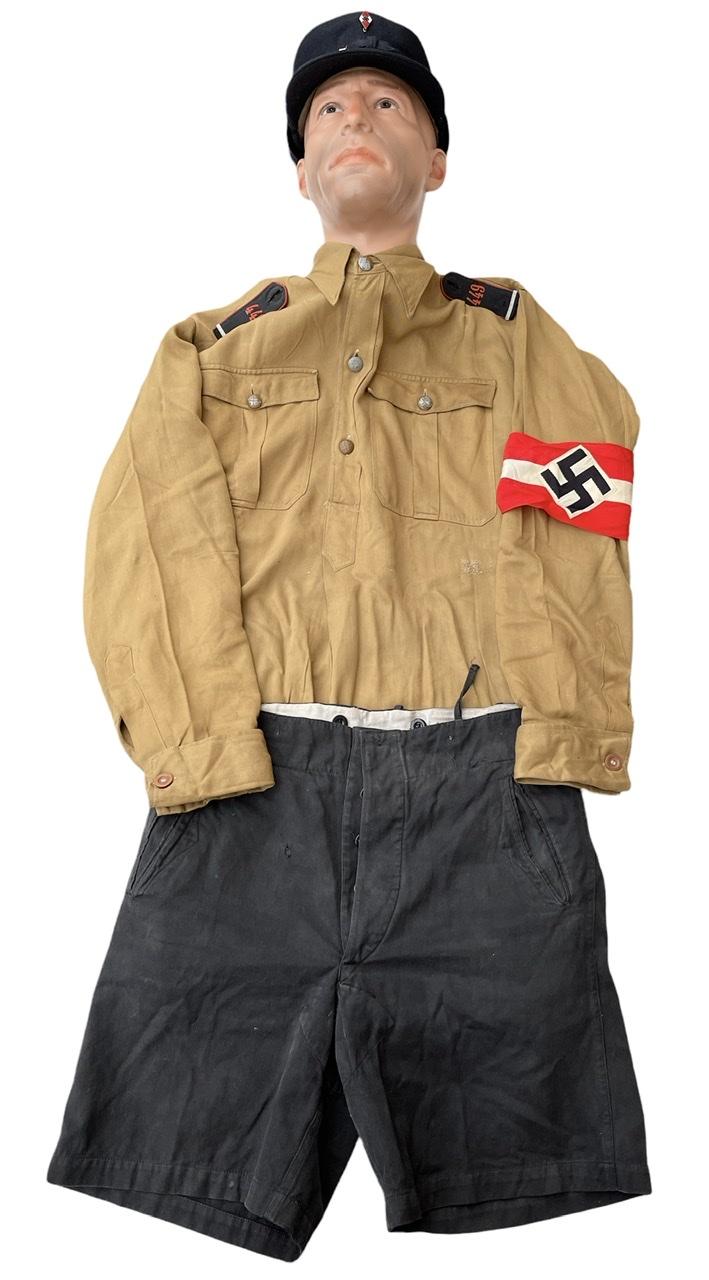 Hitler Jugend Tunic, Shorts & Cap