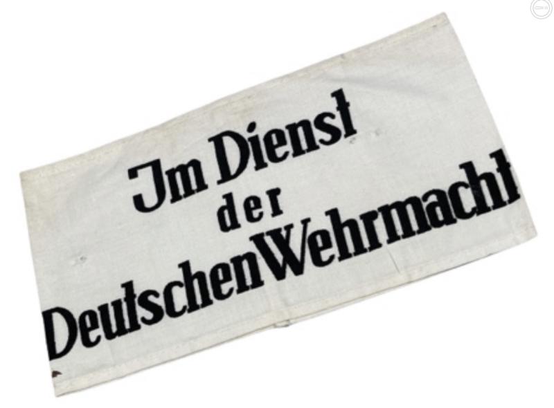 Im Dienst der Wehrmacht Armband