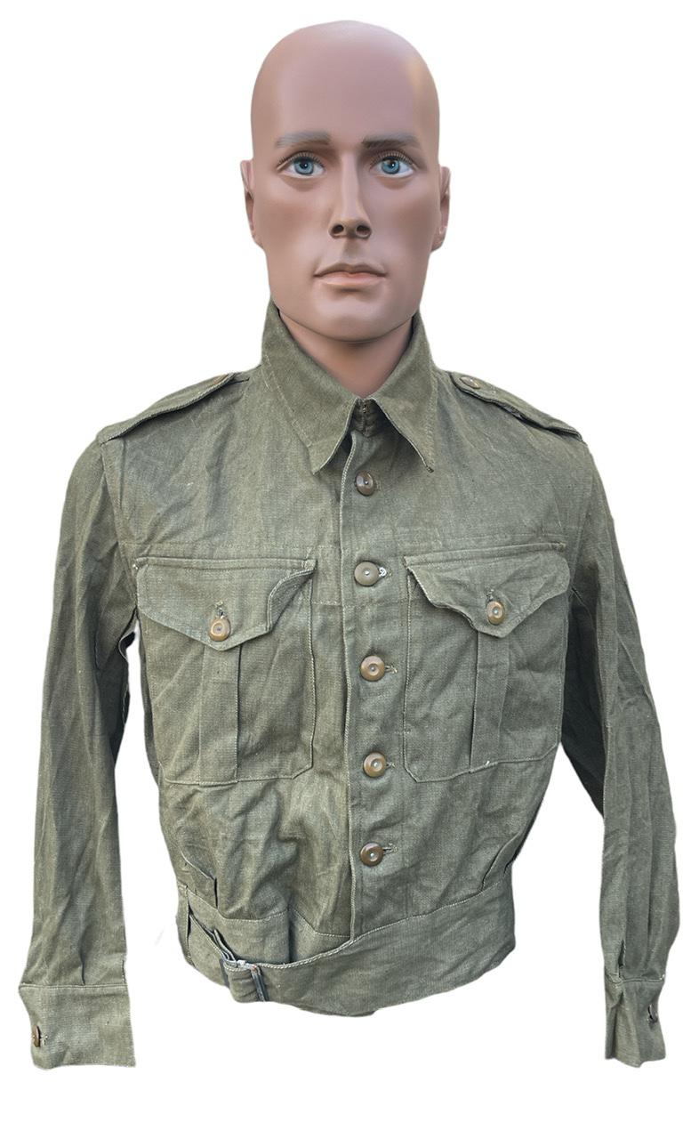 British WW2 Denim Battle Dress tunic