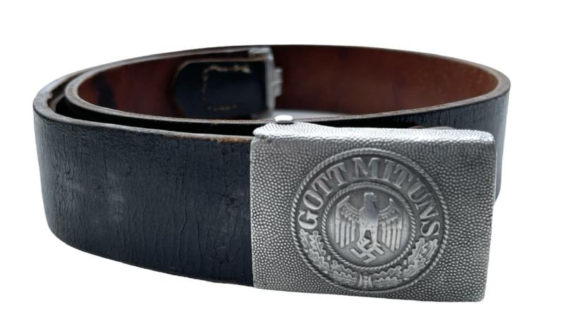Wehrmacht Combat Belt with aluminium Buckle