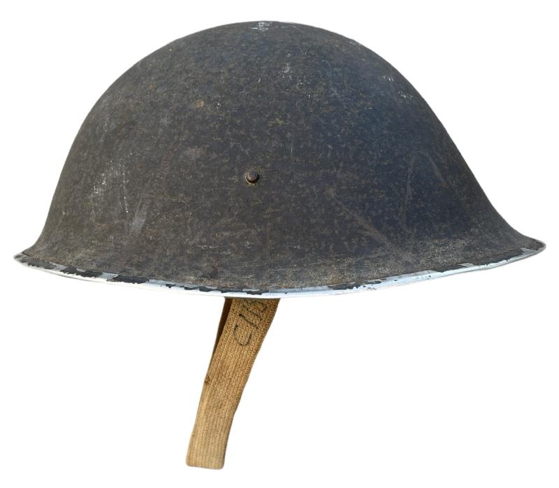 British WW2 named Turtle Helmet