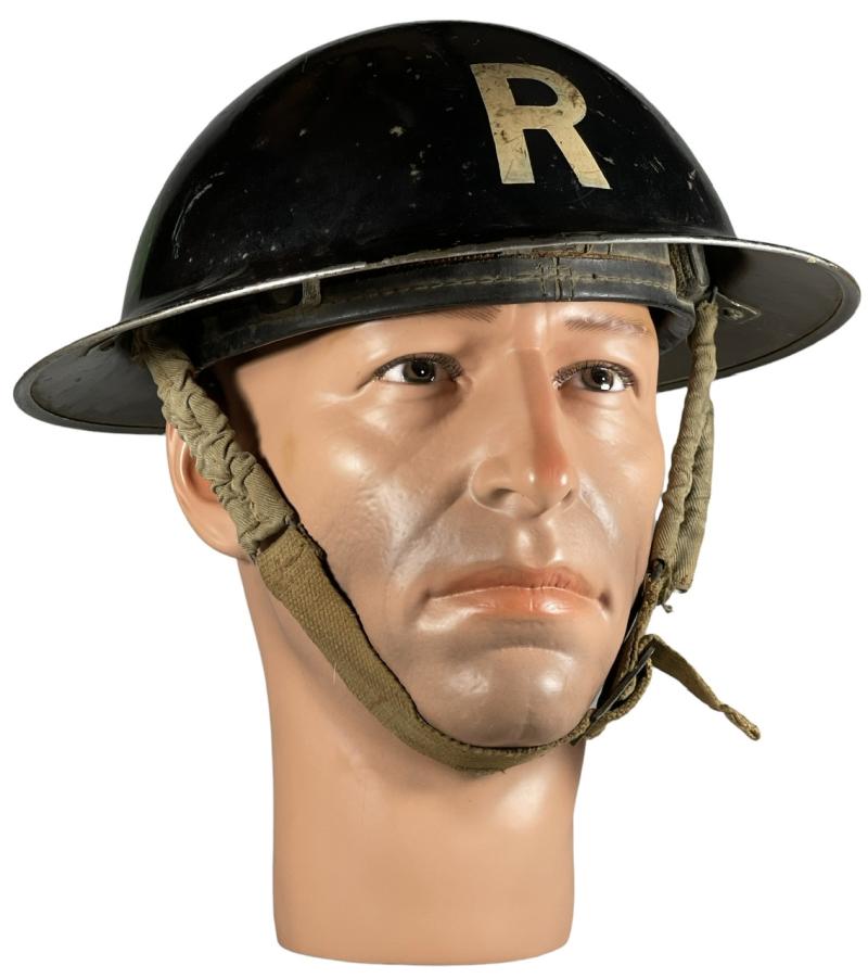 British WW2 Rescue Helmet (Electric Engineer)