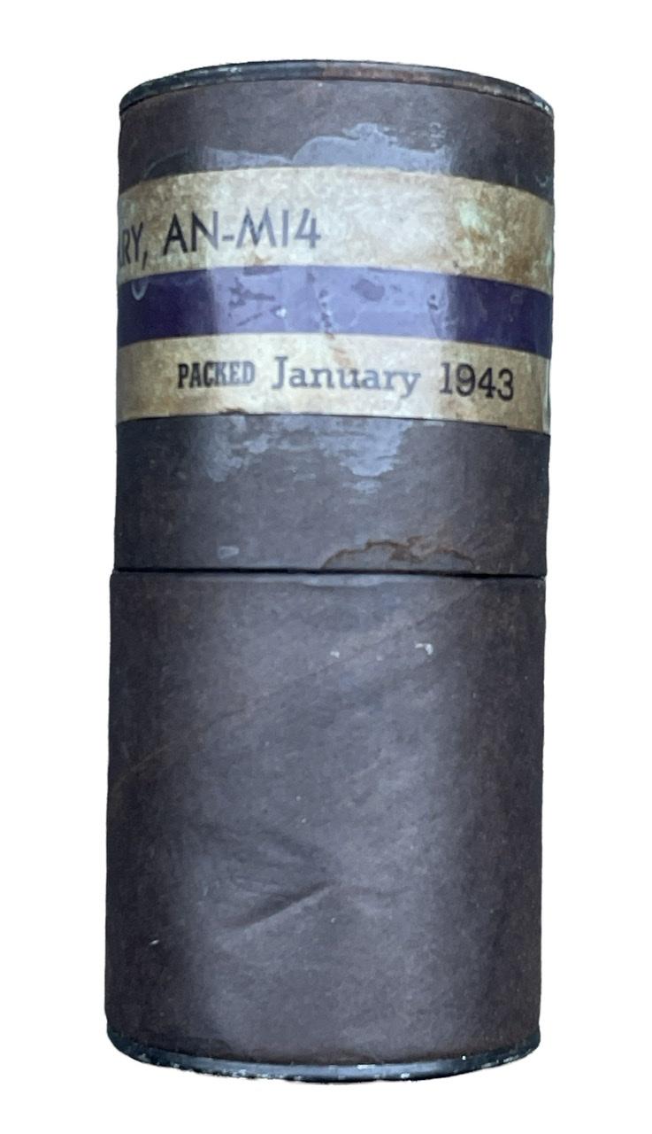 US WW2 M14-TH Incendairy Grenade Container