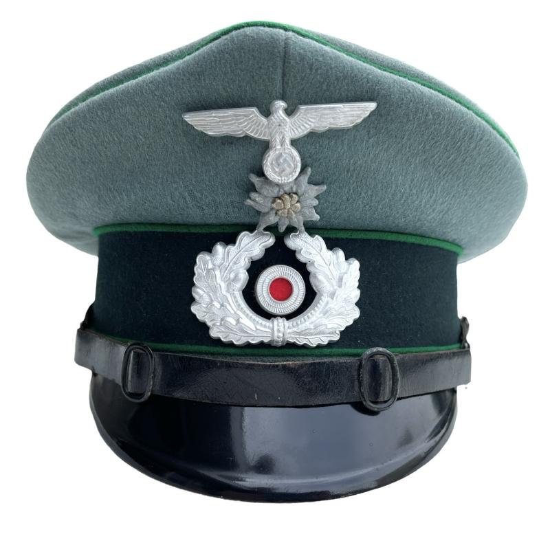 Wehrmacht Gebirgsjäger Enlisted/NCO Visor Cap