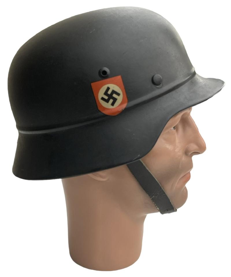 Beaded M35 DD Polizei Helmet