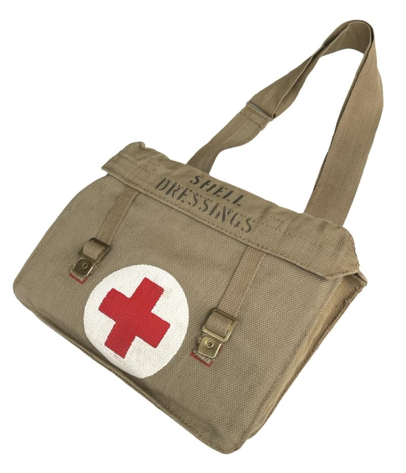 British WW2 Medic Bandage Pouch (Shell Dressings)