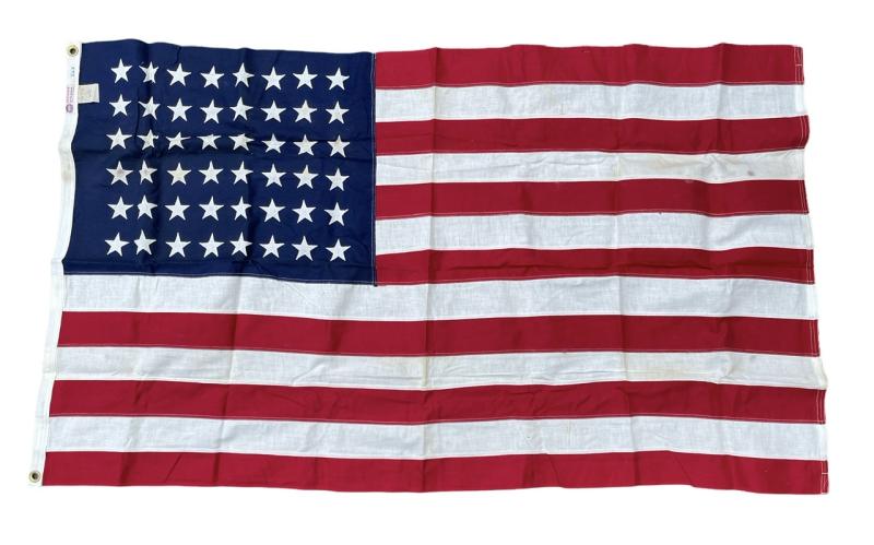 米軍基地放出品　特大　FLAG 星条旗　USA製　箱無し　② Amazon.co.jp: 国旗 アメリカ合衆国 星条旗 USA 48 星 特大