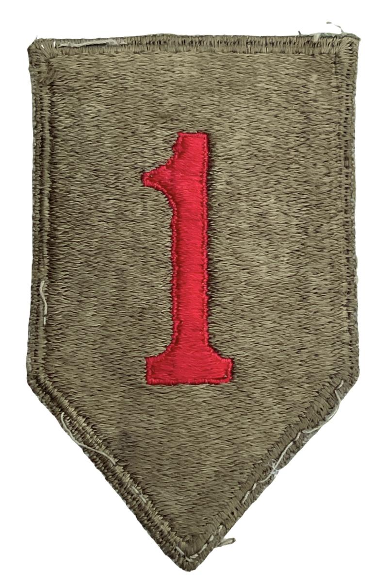 US WW2 1th Infantry Division Patch