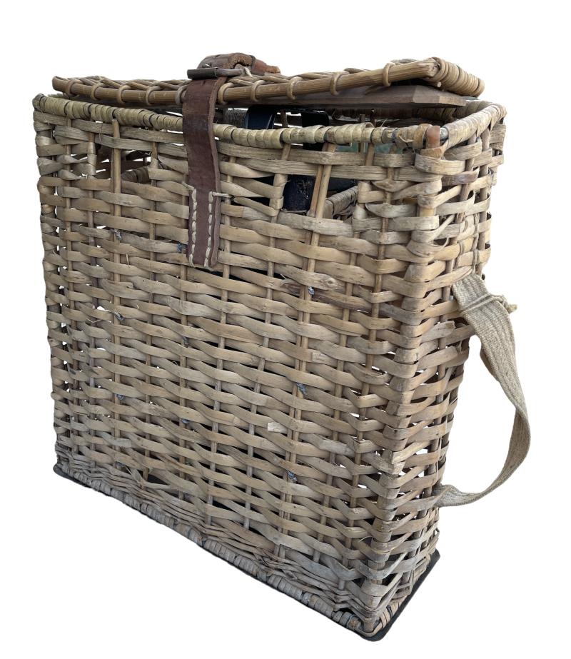 Wehrmacht wicker 7,5 cm Grenade transport basket