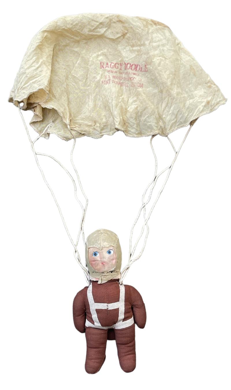 Vintage WW2 Raggy Doodle US Parachute Trooper