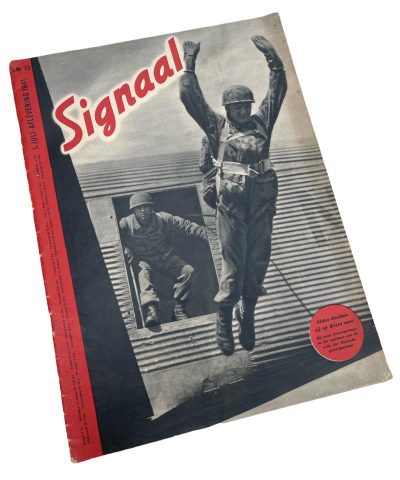 Signal Magazine (Dutch version) Fallschirmjäger in Crete