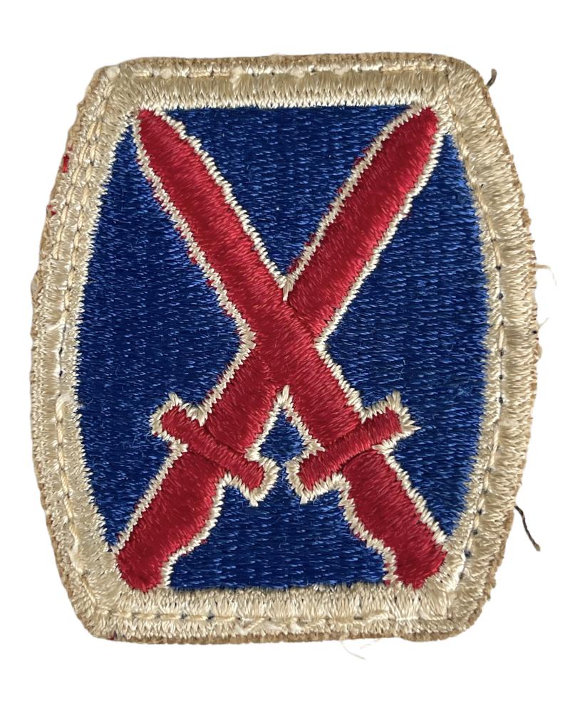 US WW2 10th Mountain Division Patch