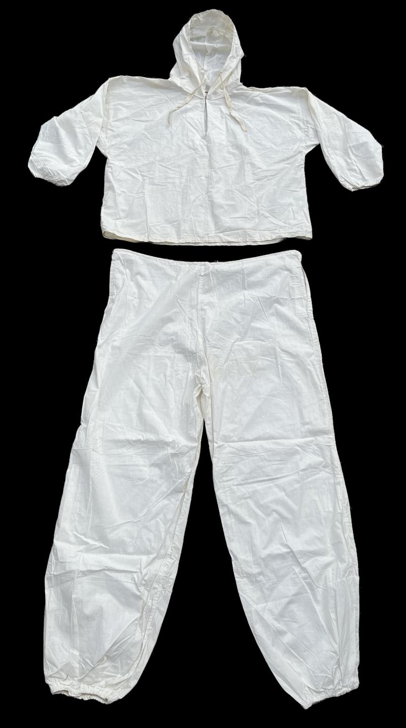British WW2 Snow camo Smock & Trousers