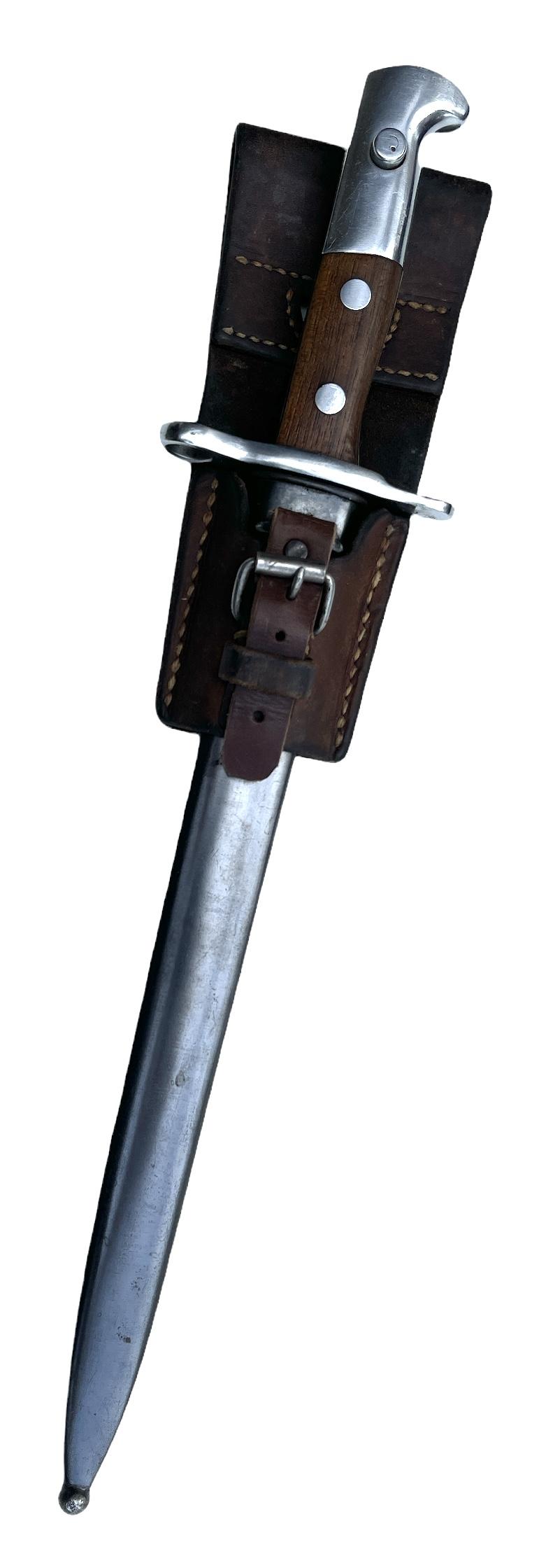 Swiss Bayonet Model 1918 with Frog