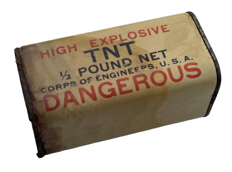 US WW2 1/2 Pond TNT (empty package)